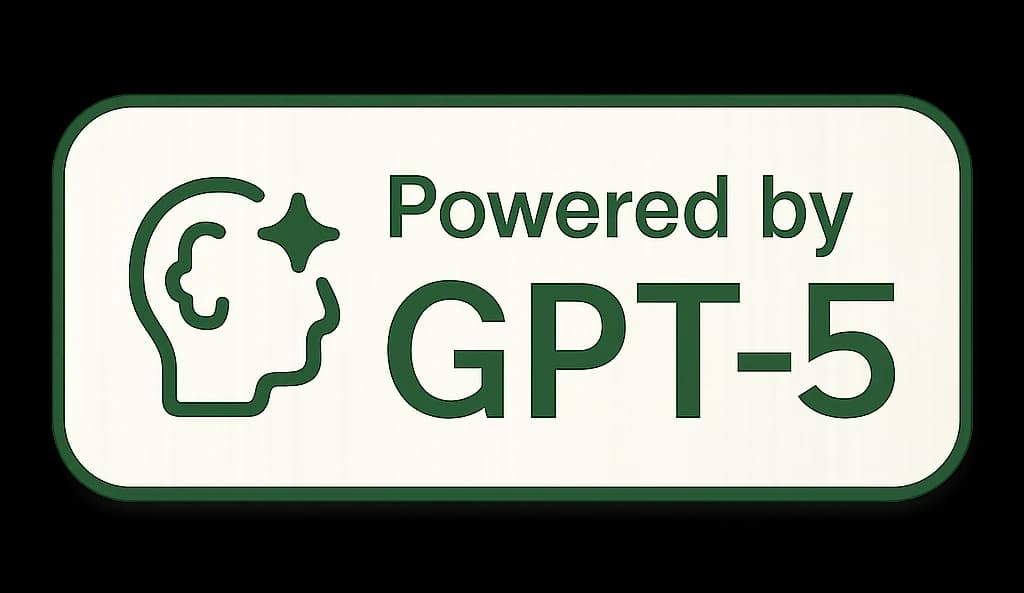 Powered by GPT-5