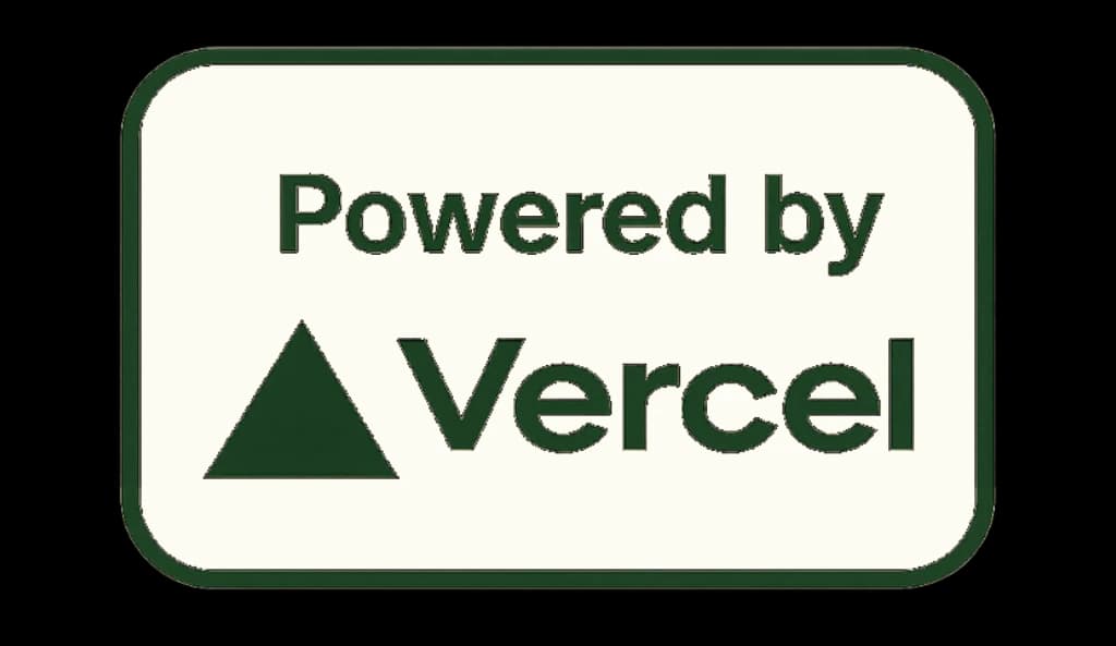 Powered by Vercel